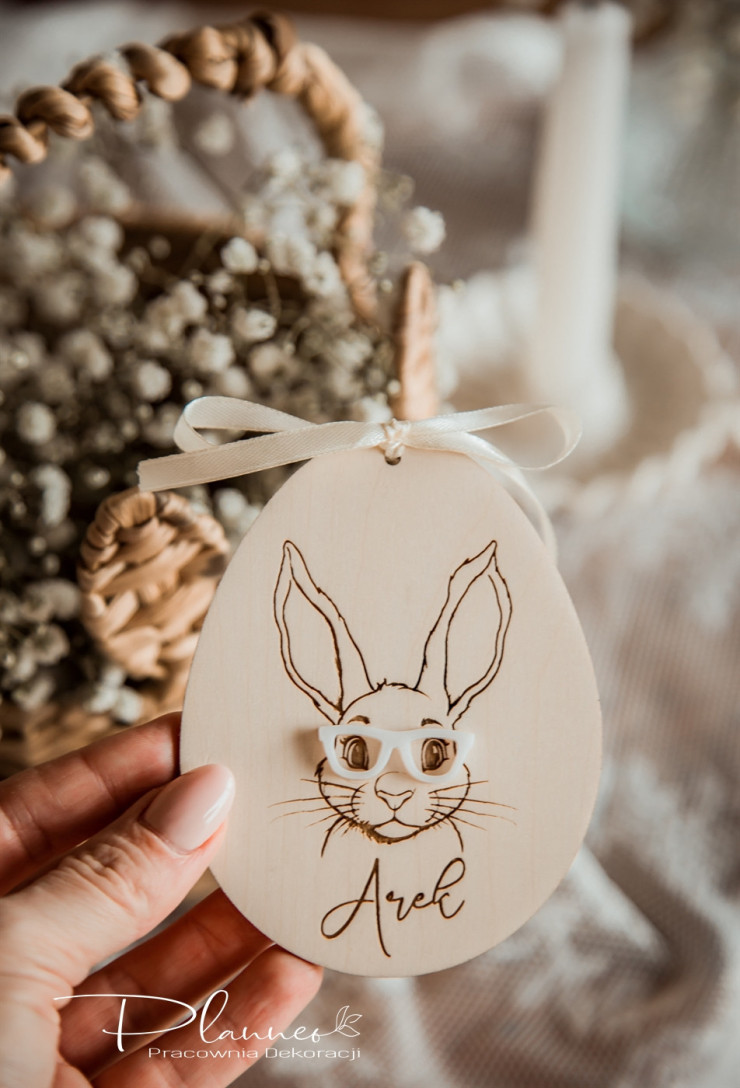 Jajko Zając w okularach