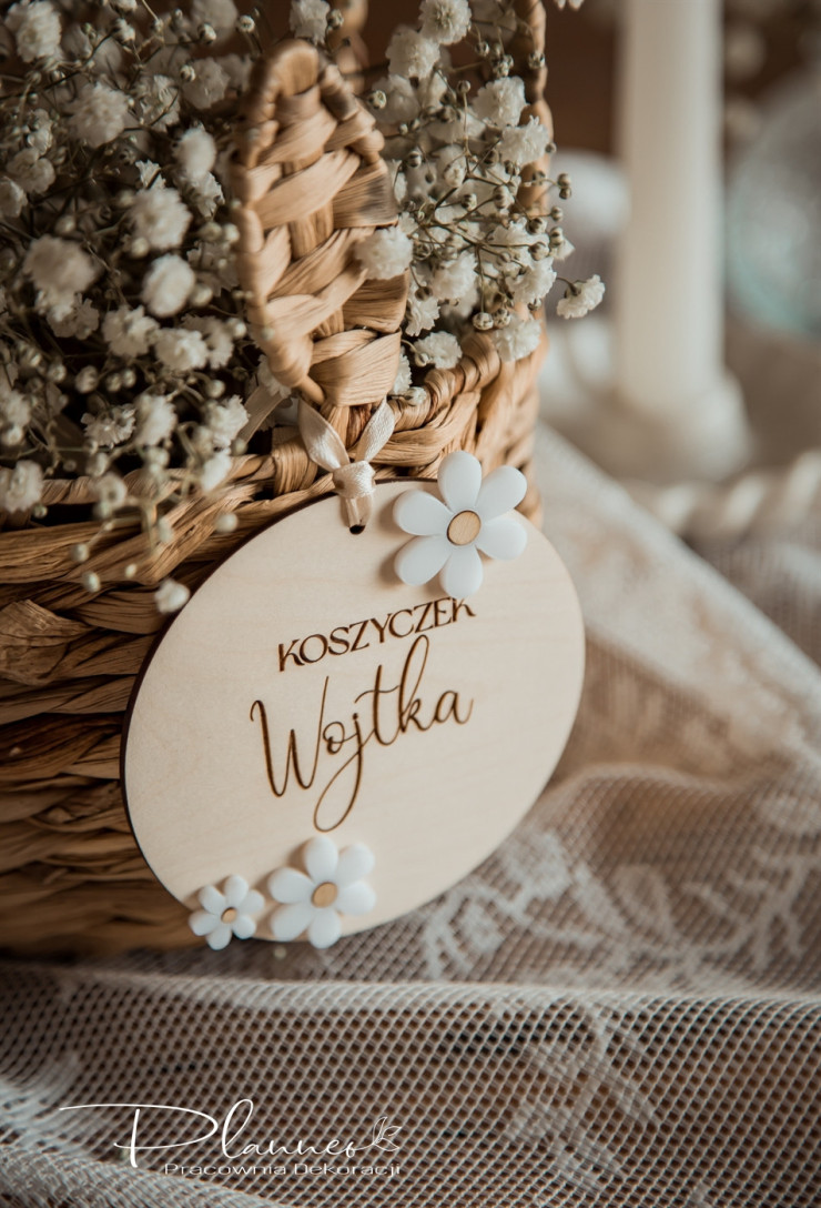 Zawieszka na koszyk Stokrotki