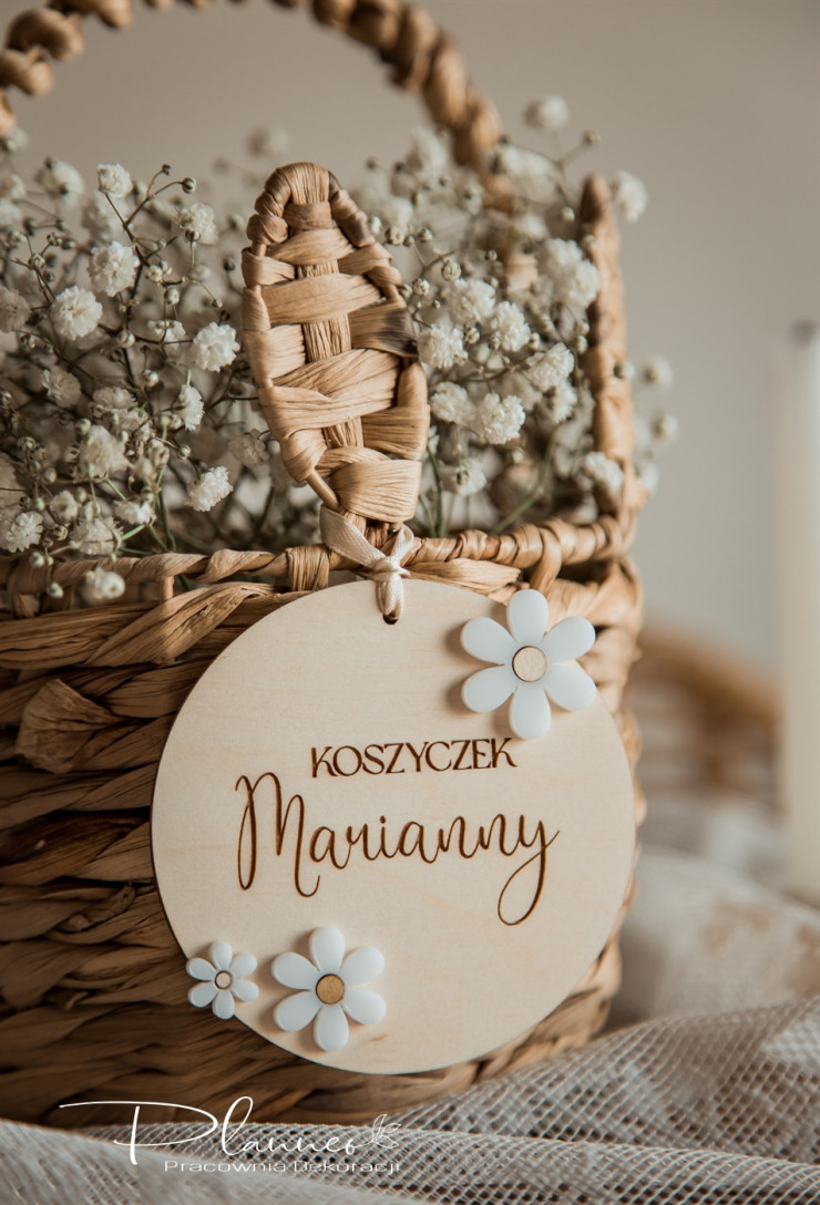 Zawieszka na koszyk Stokrotki