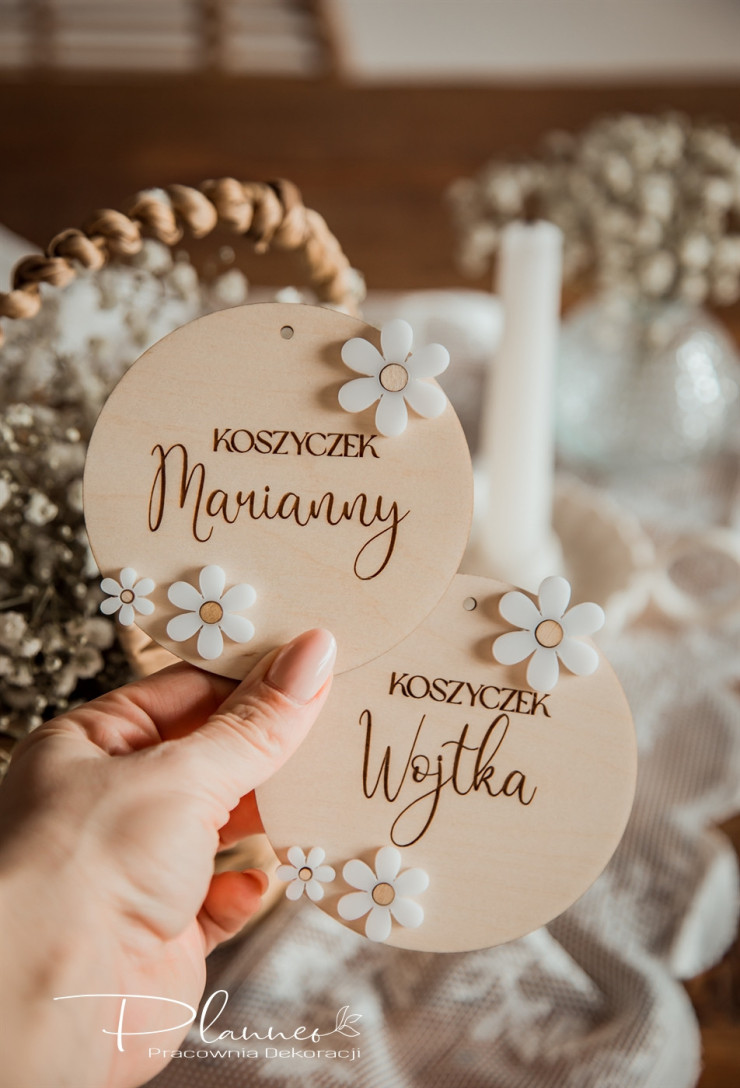 Zawieszka na koszyk Stokrotki