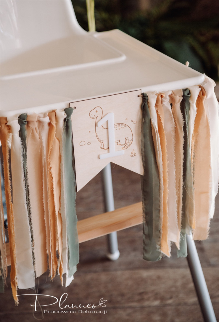 Proporczyk na roczek Dinozaur