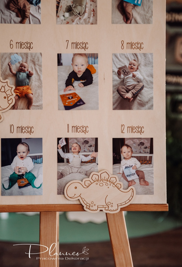 Tablica Roczkowa Dinozaury