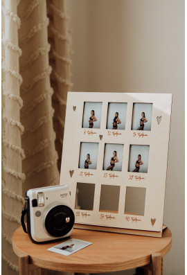 Ramka na zdjęcia z brzuszkiem instax
