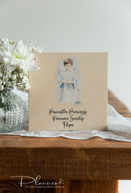 Telegram Pierwsza Komunia Święta chłopiec