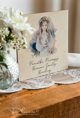 Telegram Pierwsza Komunia Święta dziewczynka