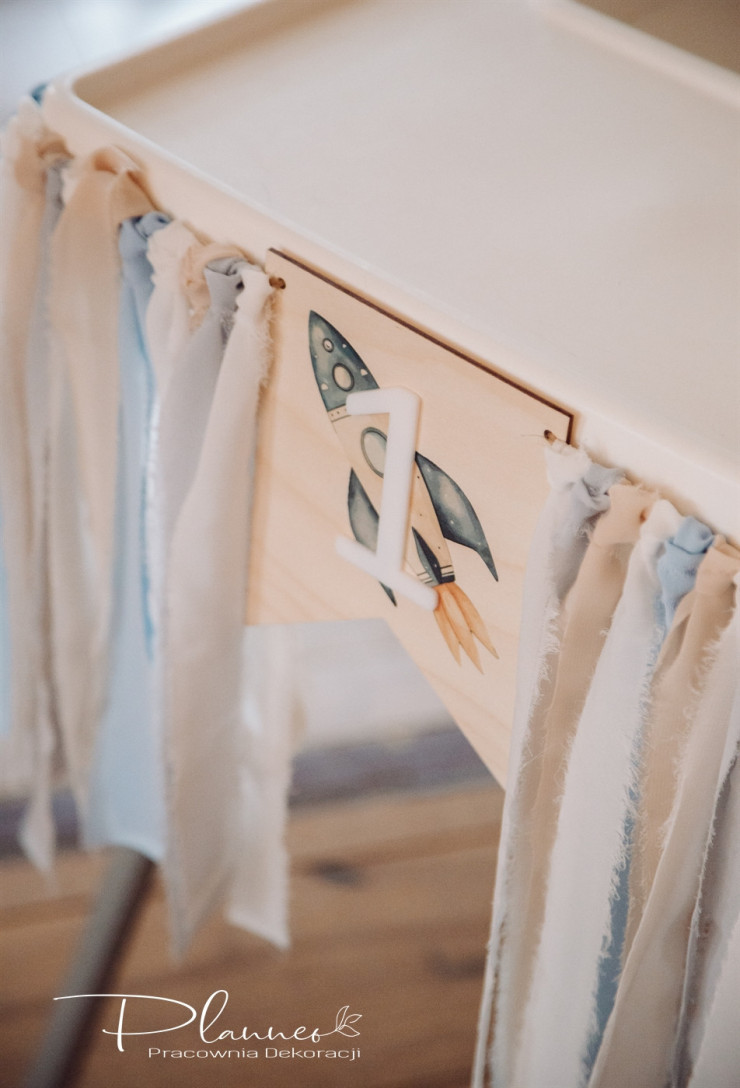 Proporczyk na roczek Rakieta