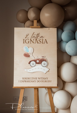 Tablica powitalna Auto Vintage