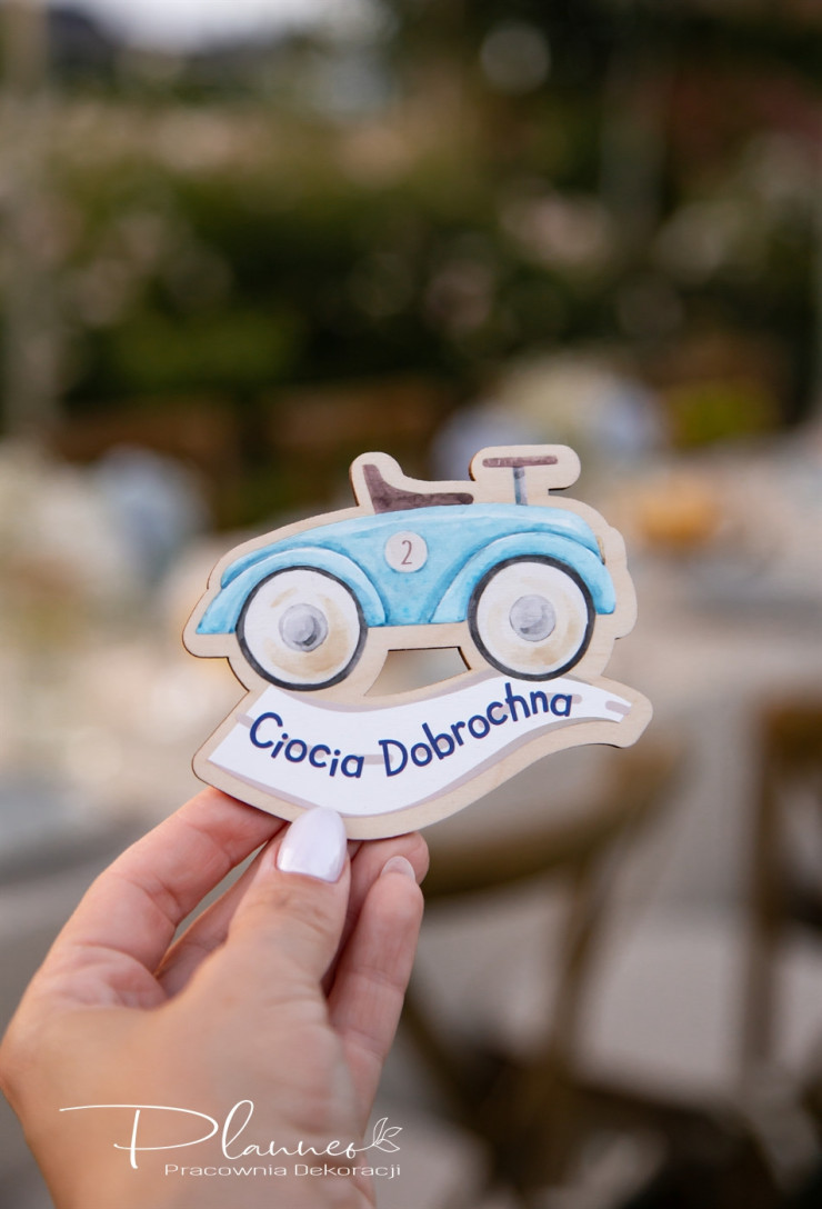 Winietki Autka Vintage