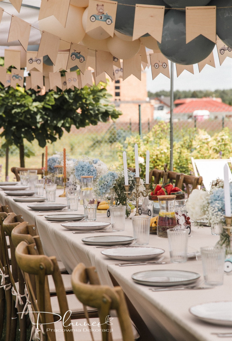 Proporczyki na roczek Autko Vintage (10 szt.)