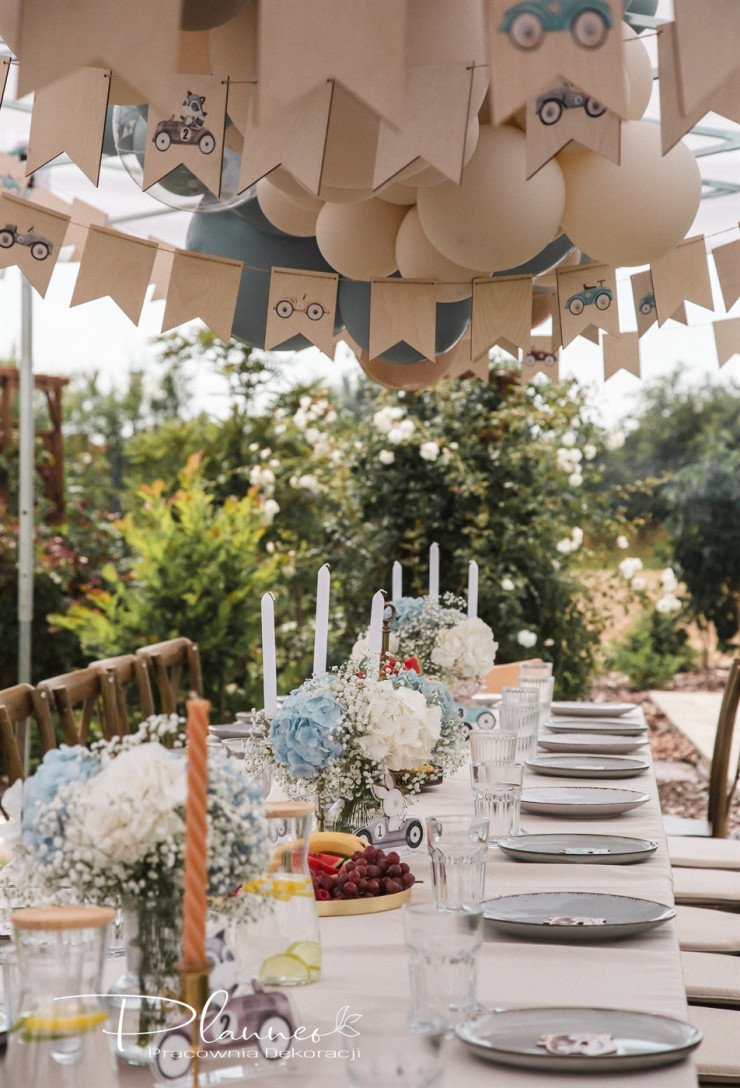 Proporczyki na roczek Autko Vintage (10 szt.)