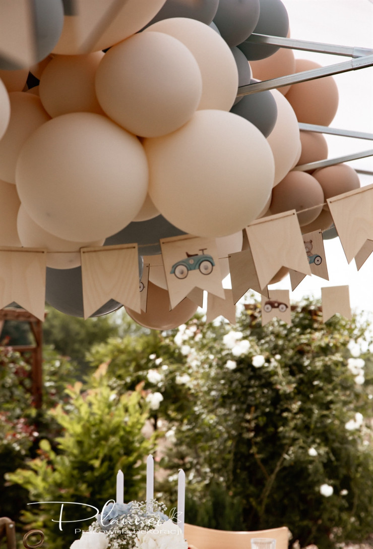 Proporczyki na roczek Autko Vintage (10 szt.)