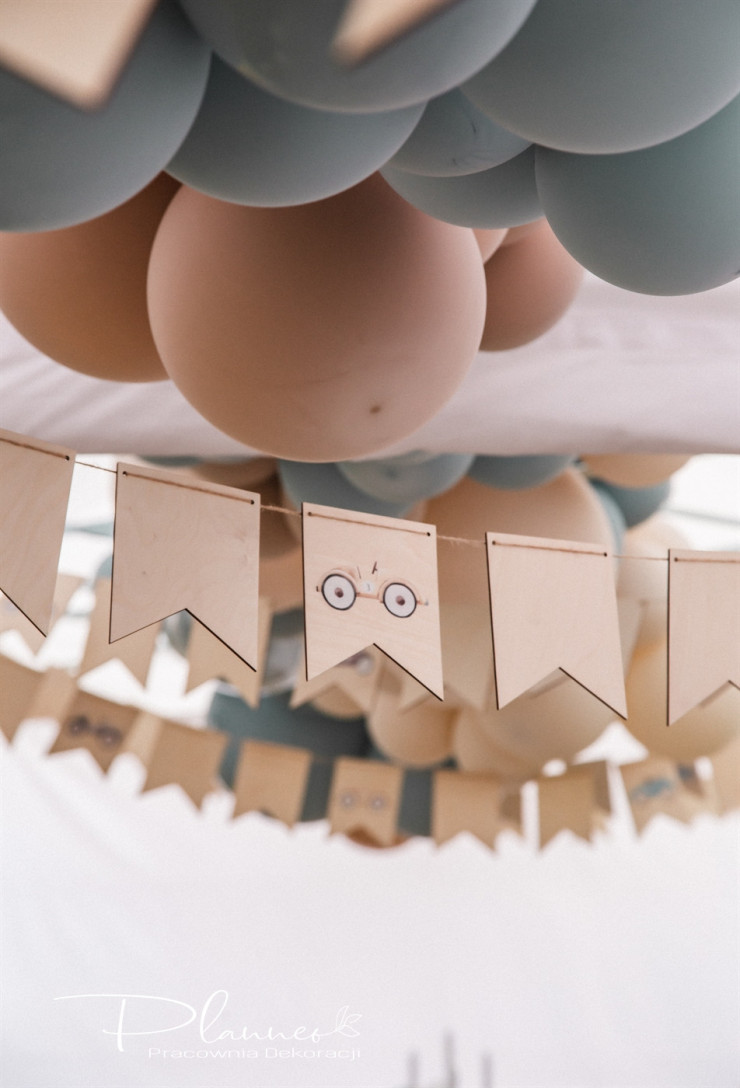 Proporczyki na roczek Autko Vintage (10 szt.)