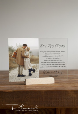 Podziękowania dla Chrzestnych minimalne