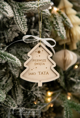 Bombka Pierwsze święta jako Mama/Tata