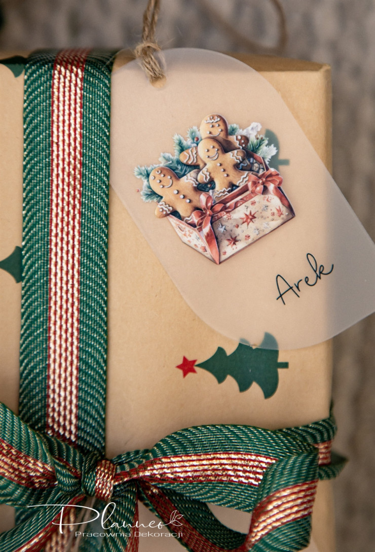 Zawieszki na prezenty z nadrukiem