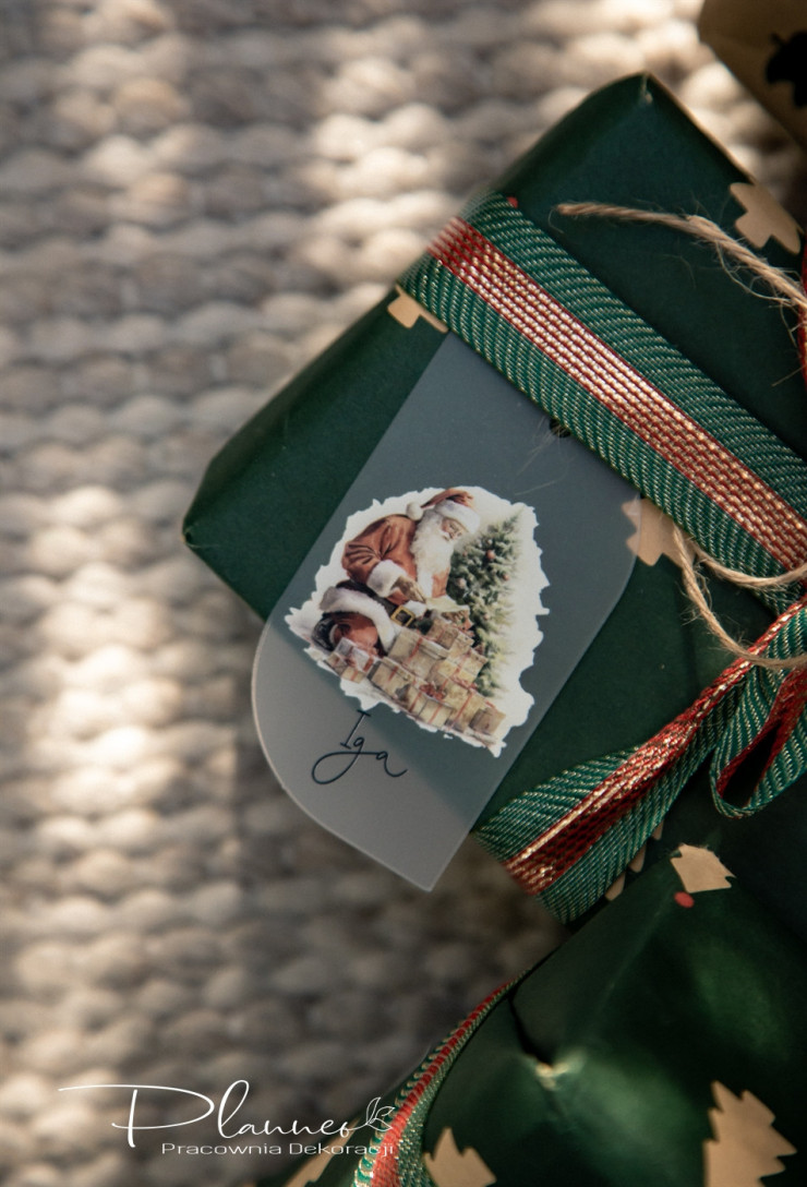 Zawieszki na prezenty z nadrukiem