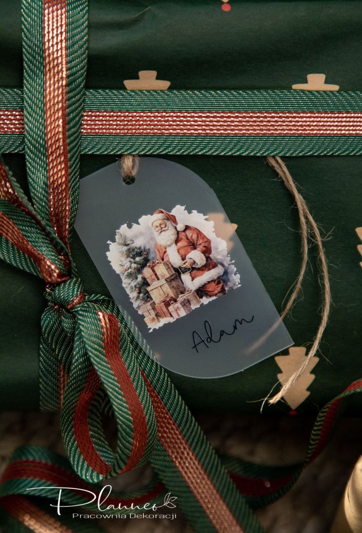 Zawieszki na prezenty z nadrukiem