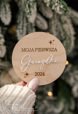 Tabliczka Moja pierwsza Gwiazdka