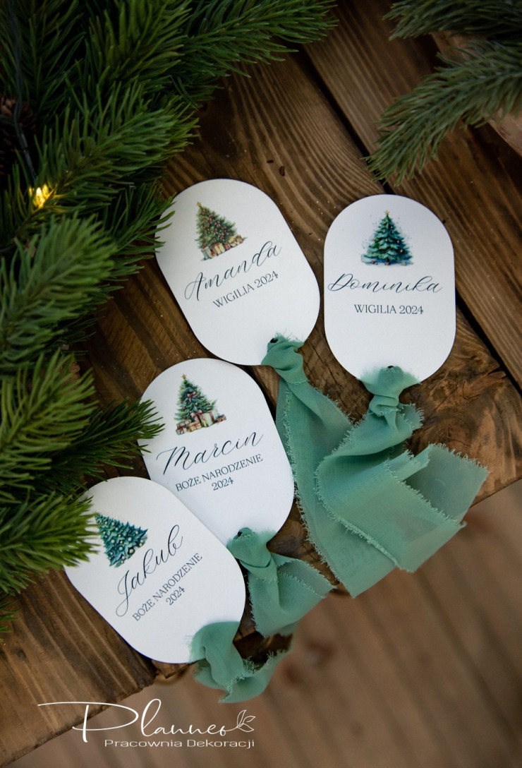 Winietki ze wstążką