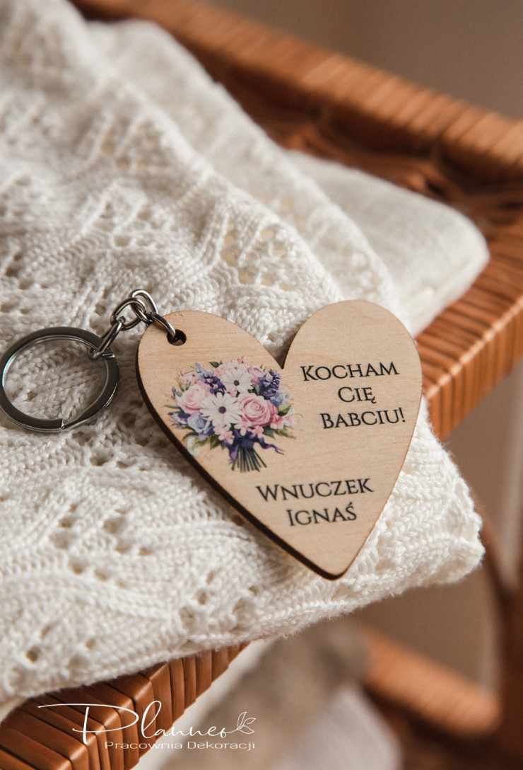 Breloczek na Dzień Babci