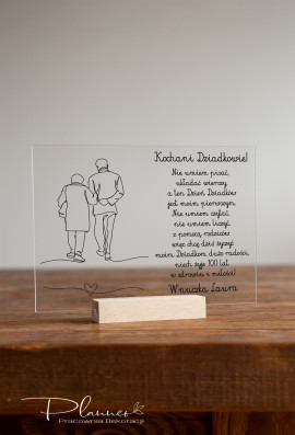 Tabliczka lines Dziadkowie