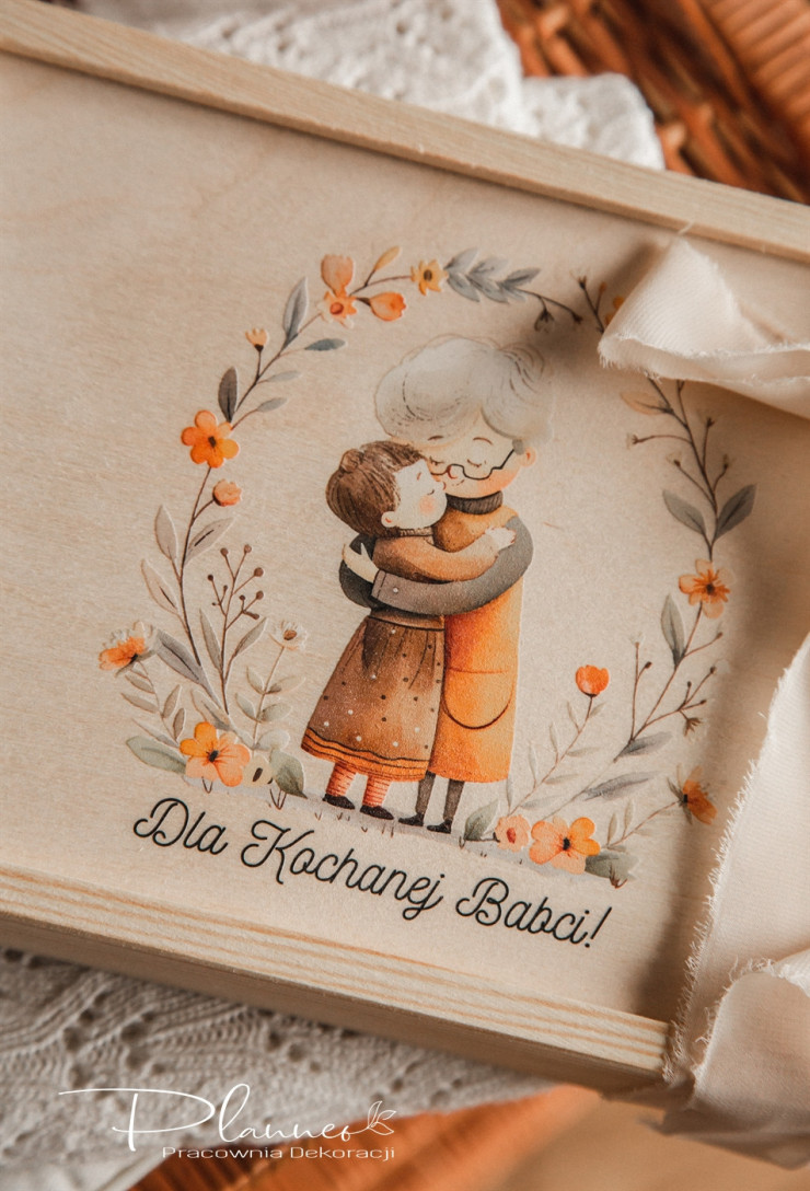 Pudełko wspomnień dla Dziadków