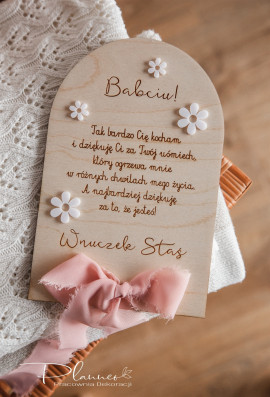Tabliczka ze Stokrotkami dla Dziadków