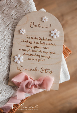 Tabliczka ze Stokrotkami dla Dziadków