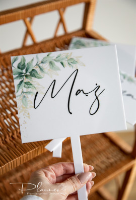 Tabliczka Mąż do fotobudki i na oczepiny