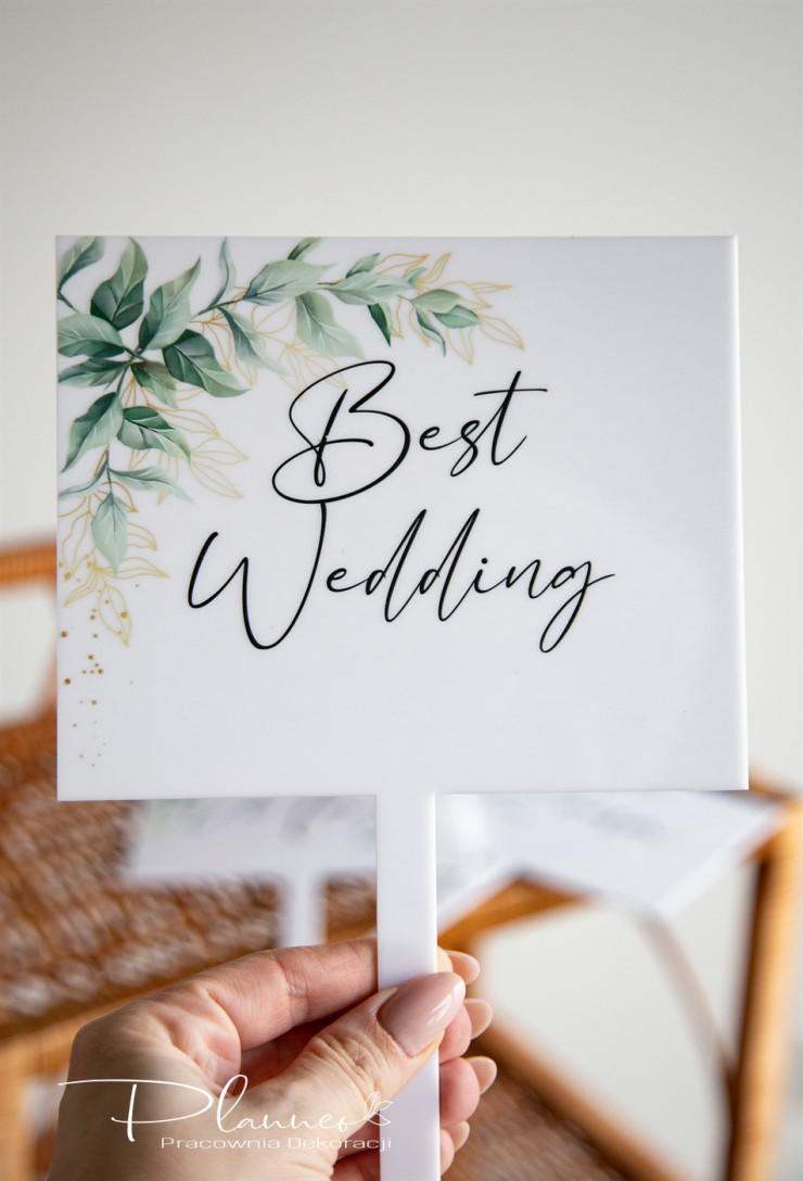 Tabliczka do fotobudki i na oczepiny