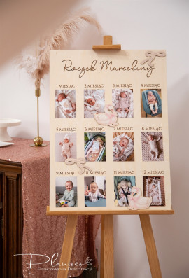 Tablica Roczkowa Łabędzie ze zdjęciami