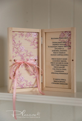 Otwarta pamiątka z łabędziem