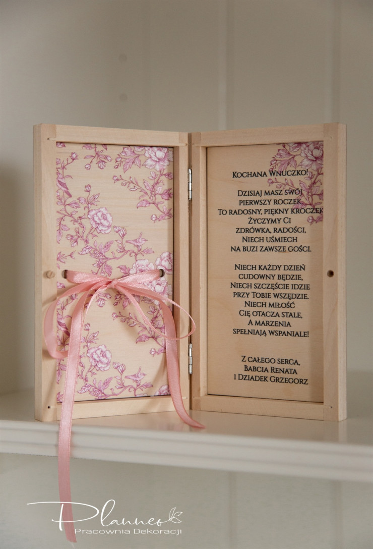 Otwarta pamiątka z łabędziem