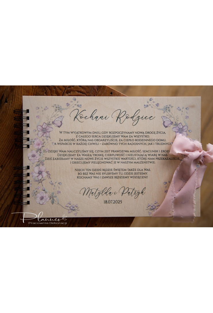 Album dla rodziców Bridgertonowie sprężyna