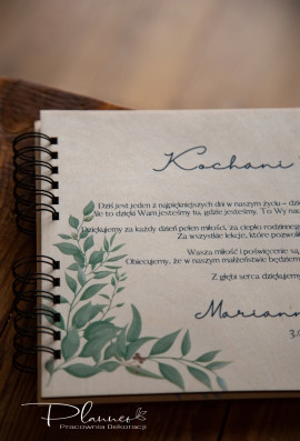 Album dla rodziców Zielone Liście sprężyna