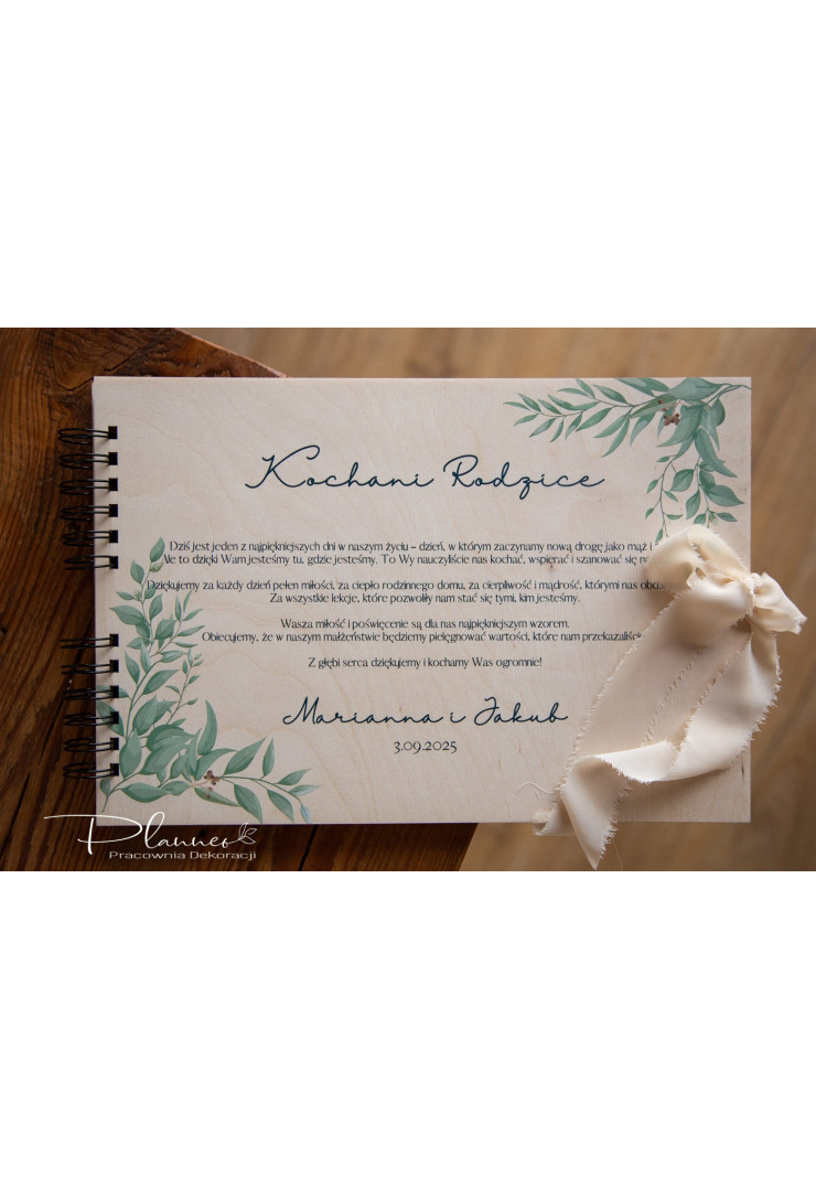 Album dla rodziców Zielone Liście