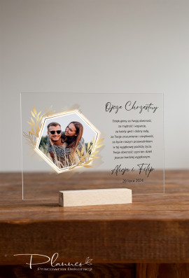 Podziękowania dla Chrzestnych heksagon