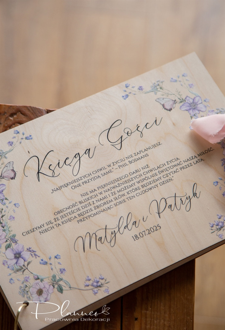 Drewniana Księga Gości Bridgertonowie