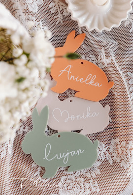 Kolorowy Zajączek z imieniem