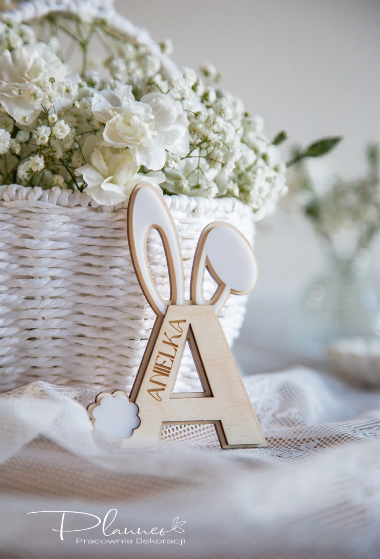 Zawieszka Literka z uszami A