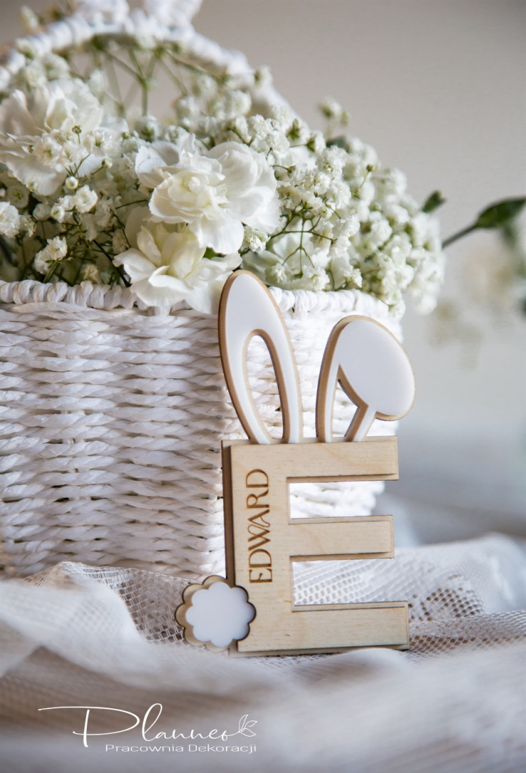 Zawieszka Literka z uszami E