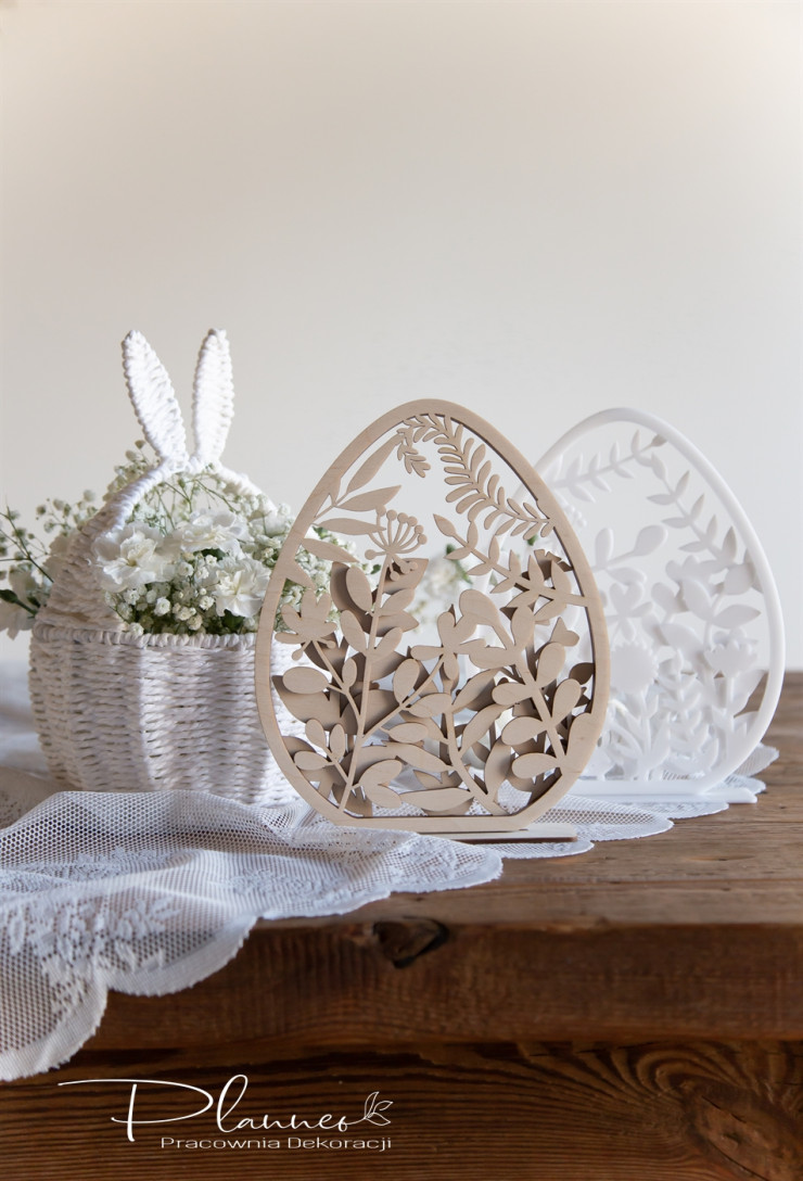Ażurowe jajka do postawienia