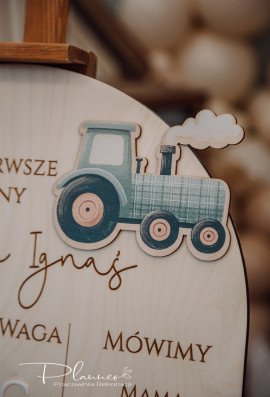 Tablica umiejętności Farma traktor