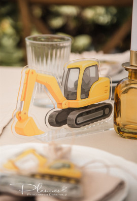 Figurki do postawienia Koparka