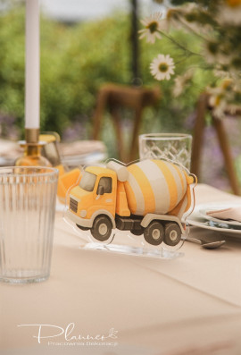 Figurki do postawienia Betoniarka