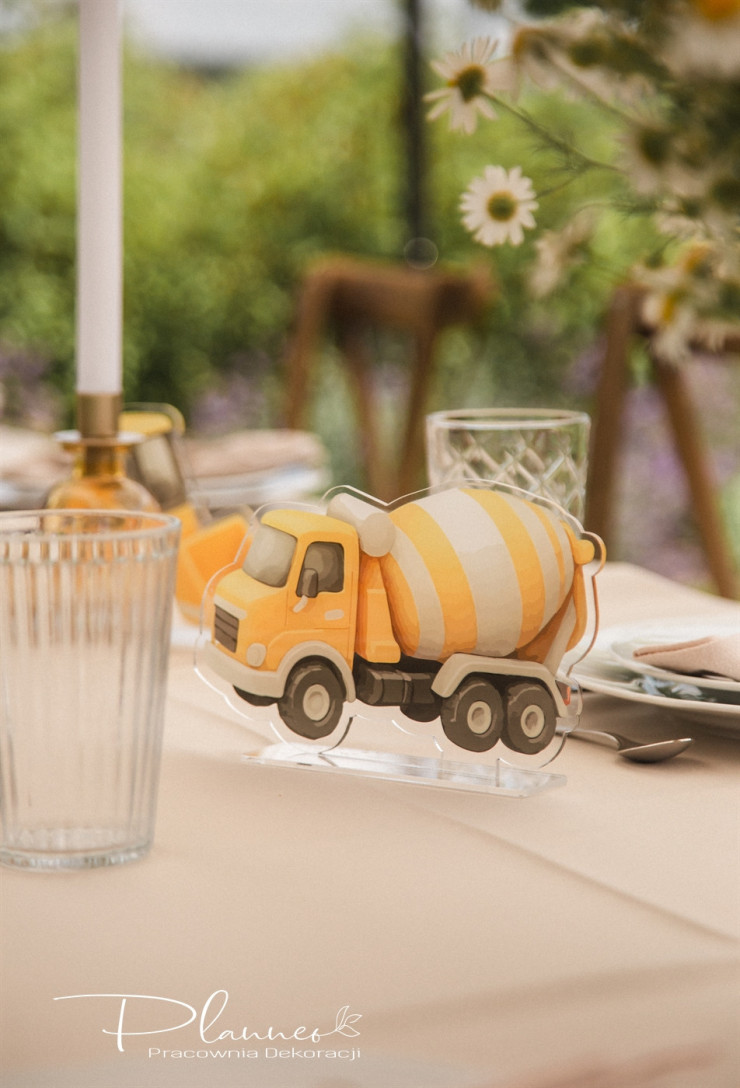 Figurki do postawienia Betoniarka