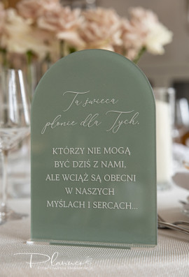 Ta świeca płonie Zaokrąglona