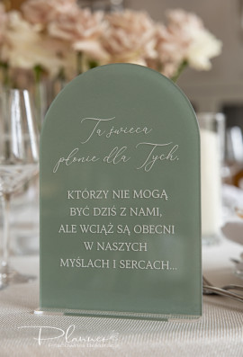 Ta świeca płonie Zaokrąglona