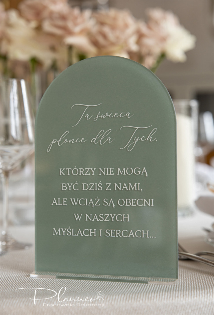 Ta świeca płonie Zaokrąglona