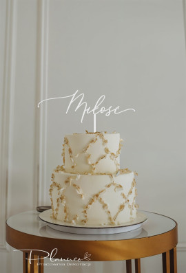 Topper Miłość pisany plexi